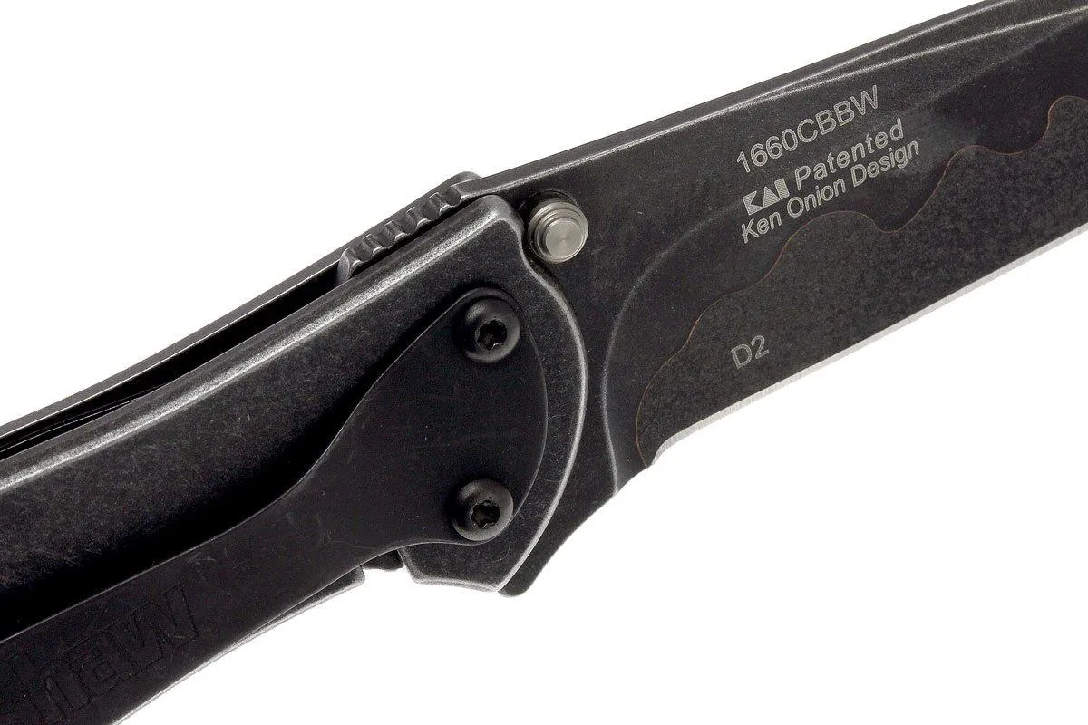 Kershaw Leek 1660CBBW Cuchilla Compuesta, Blackwashed