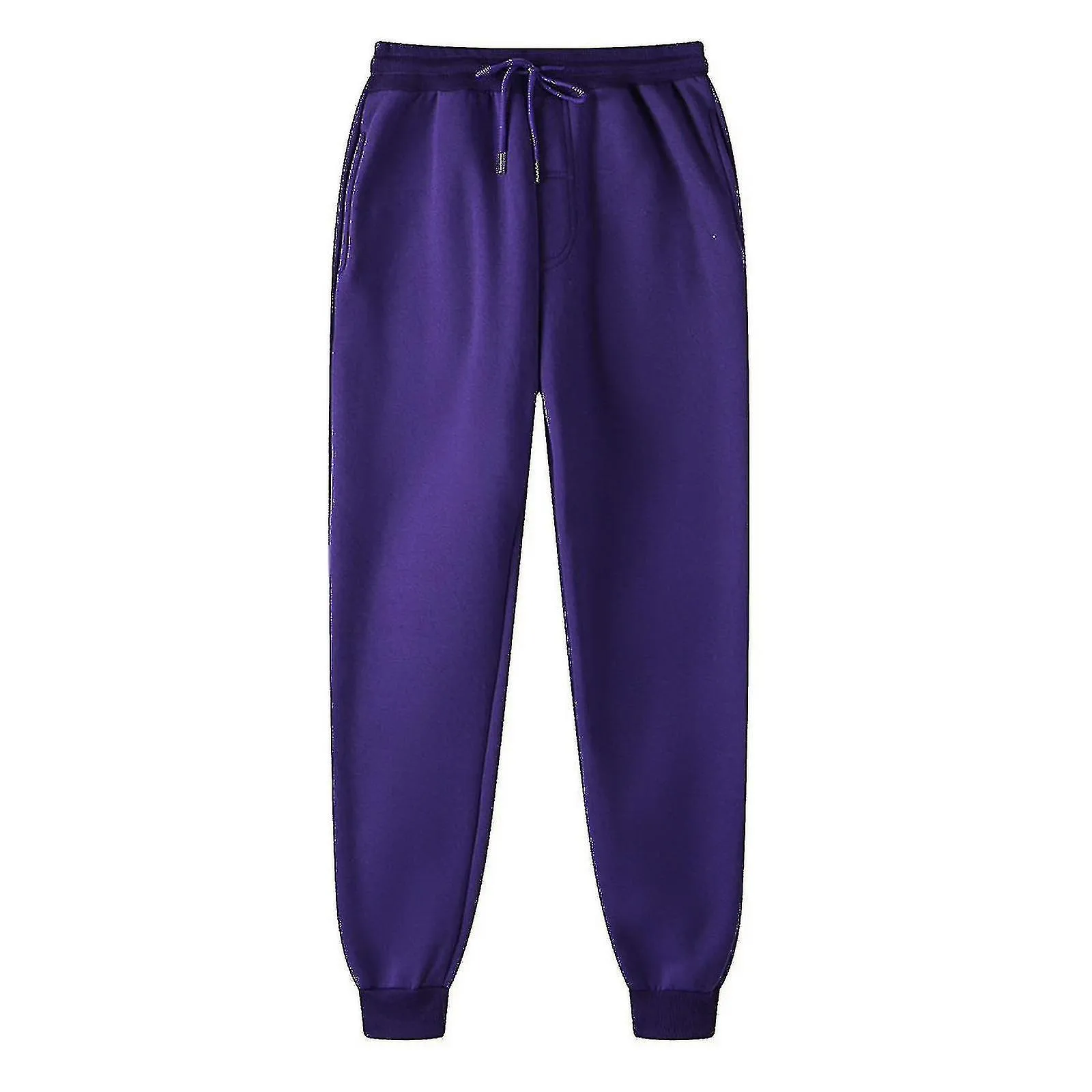 KINCJON PANTALONES CASUAL HOMBRE LEGGING  HIPHOP PANTALONES DE CHáNDAL ACOLCHADOS XXL MORADO