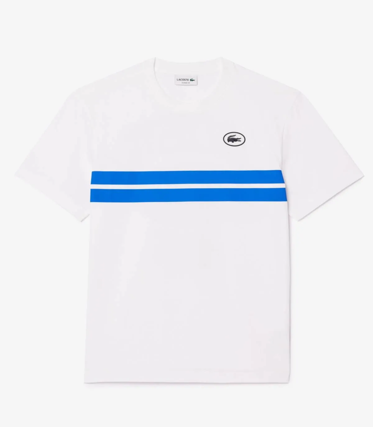 LACOSTE  CAMISETA PARA HOMBRE BLANCA  TEE SHIRT