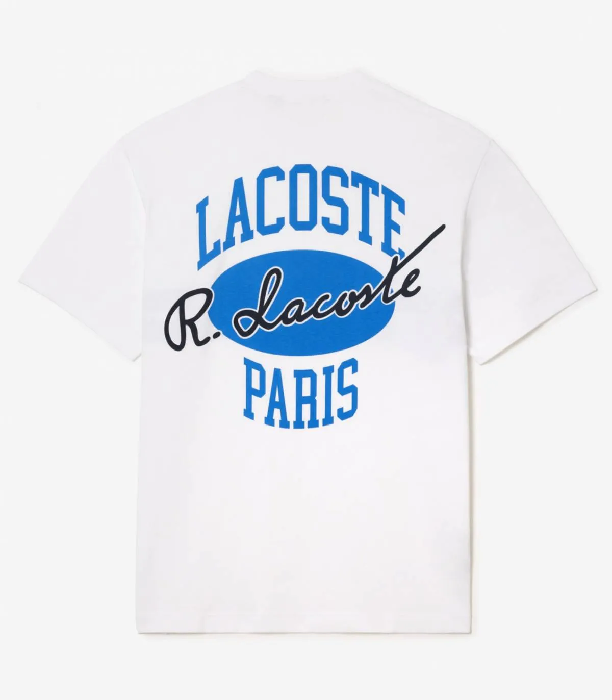 LACOSTE  CAMISETA PARA HOMBRE BLANCA  TEE SHIRT