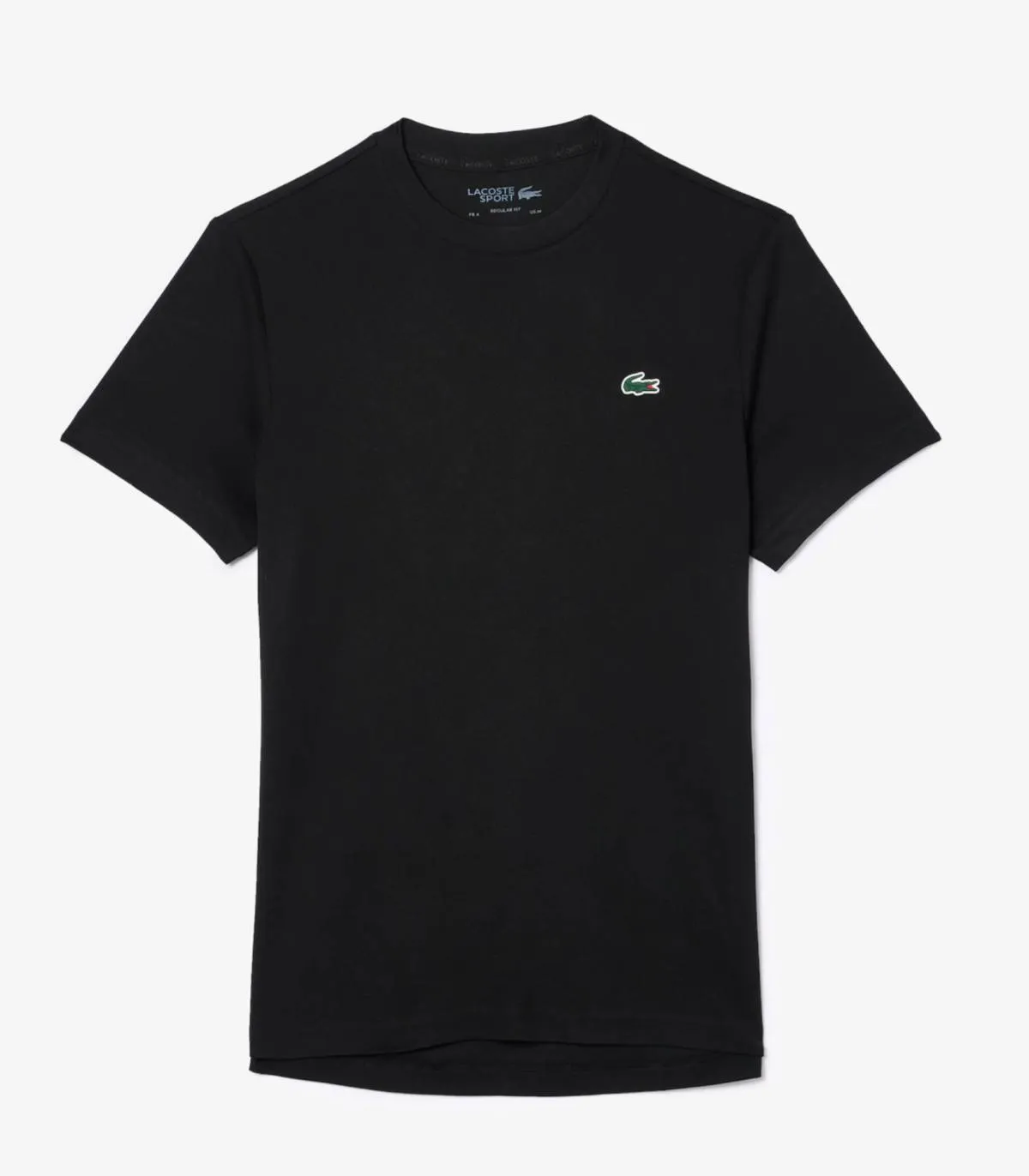 LACOSTE  CAMISETA PARA HOMBRE NEGRA  TEE SHIRT RAS DU COU MANC