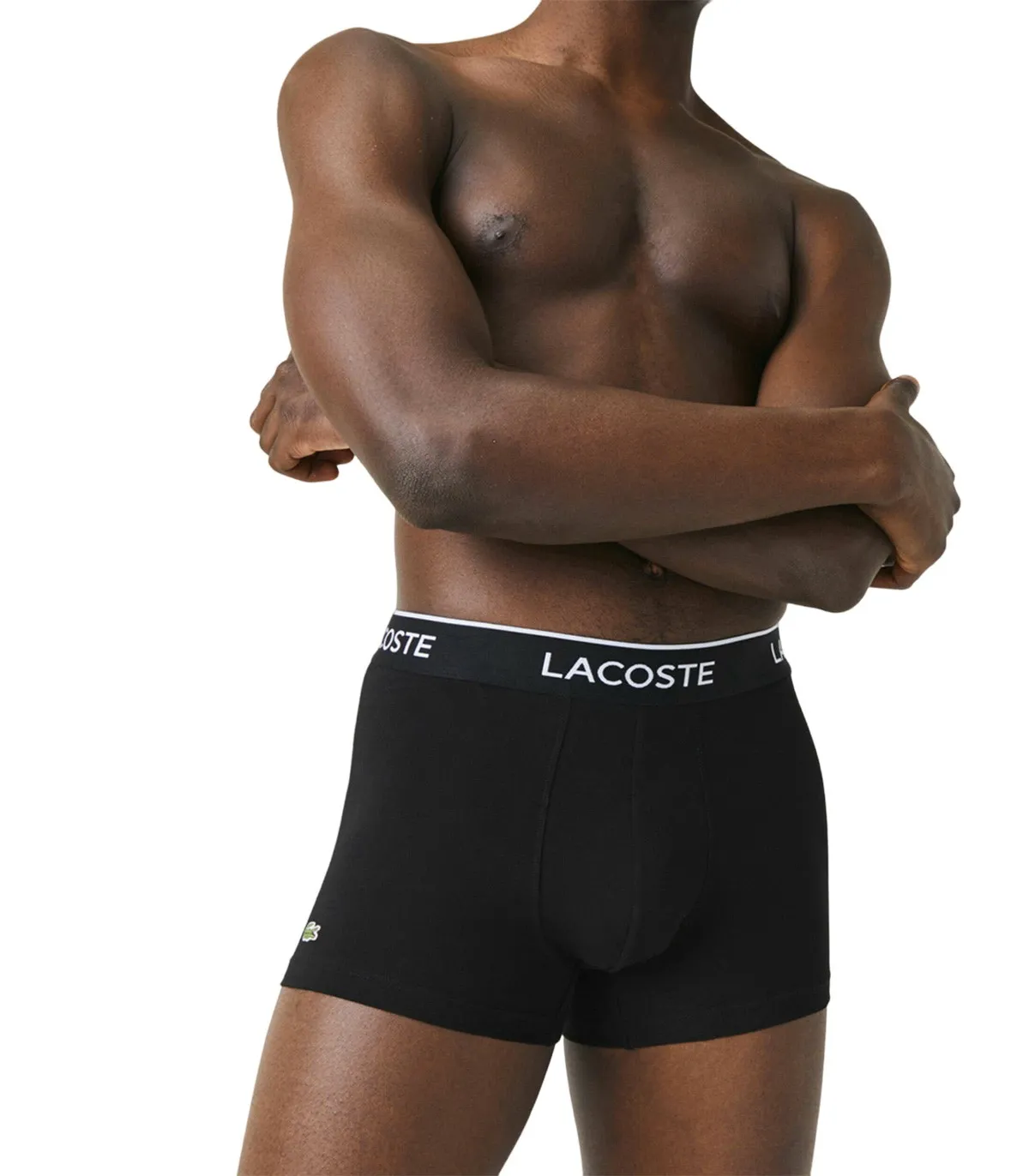 LACOSTE  PACK BóXER PARA HOMBRE  PACK 3 BOXERS COURTS