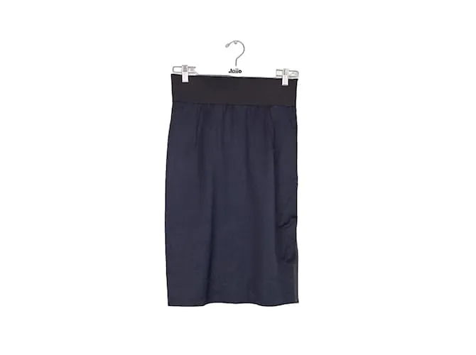 Lanvin Falda azul 