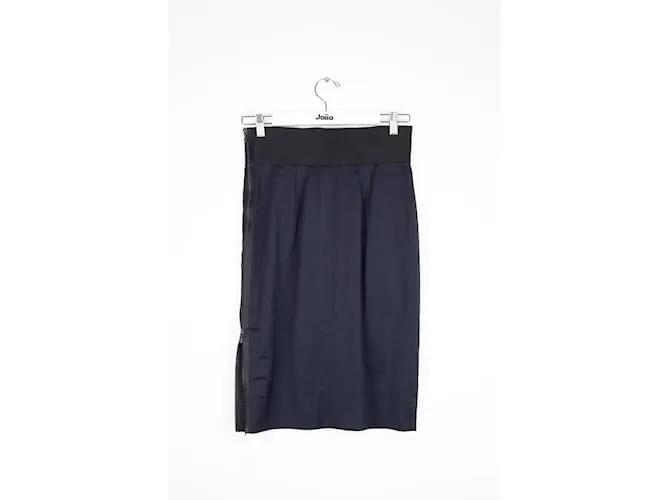 Lanvin Falda azul 