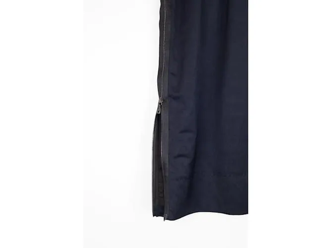 Lanvin Falda azul 