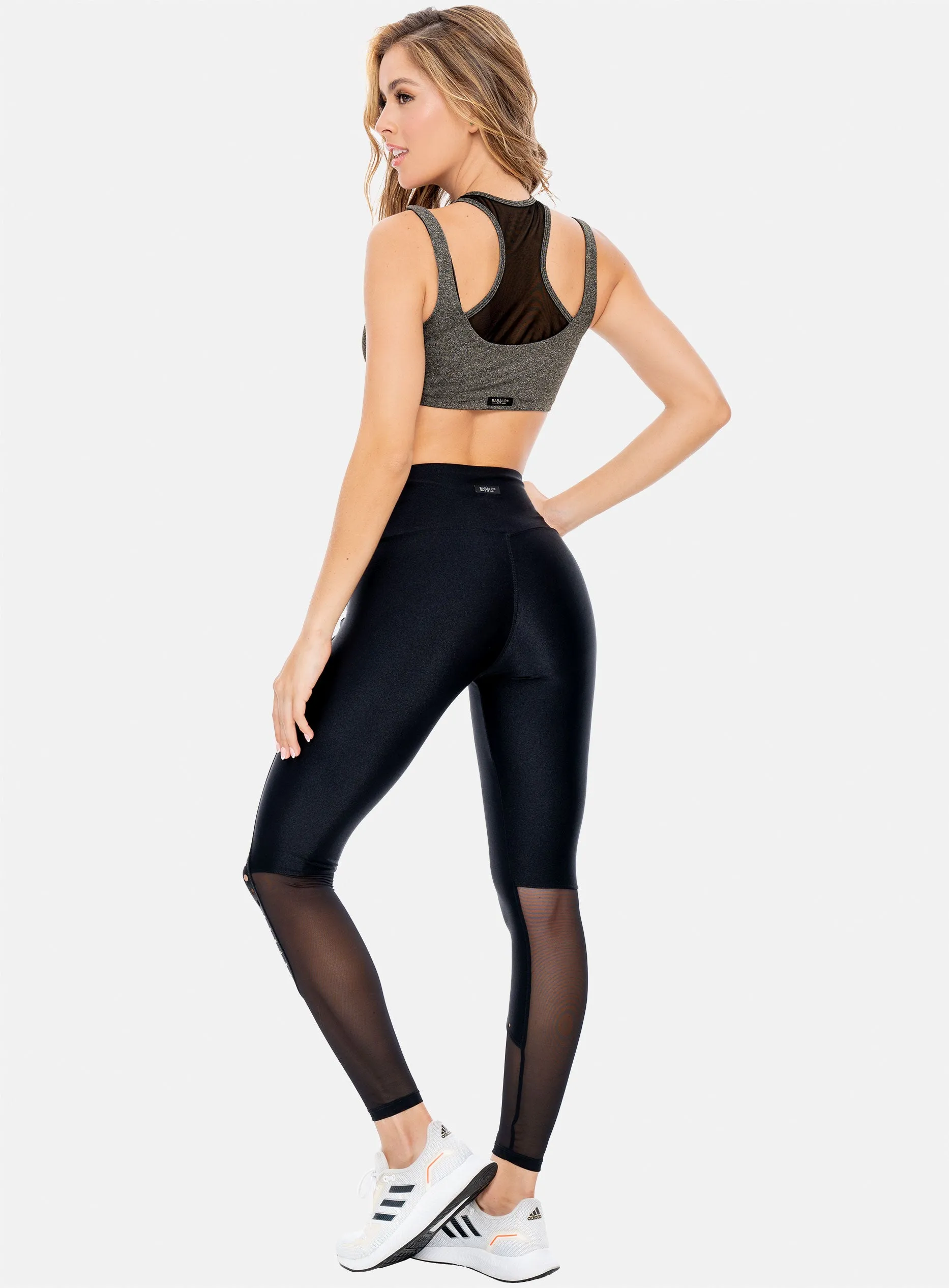 LEGGINS DEPORTIVO TELA EFECTO BRILLANTE REF:105693