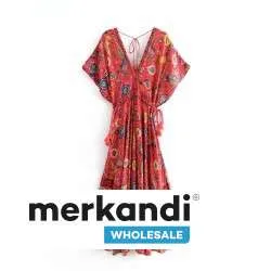 LOTE SURTIDO DE VESTIDOS BOHEMIOS AL POR MAYOR  COMPRA ONLINE