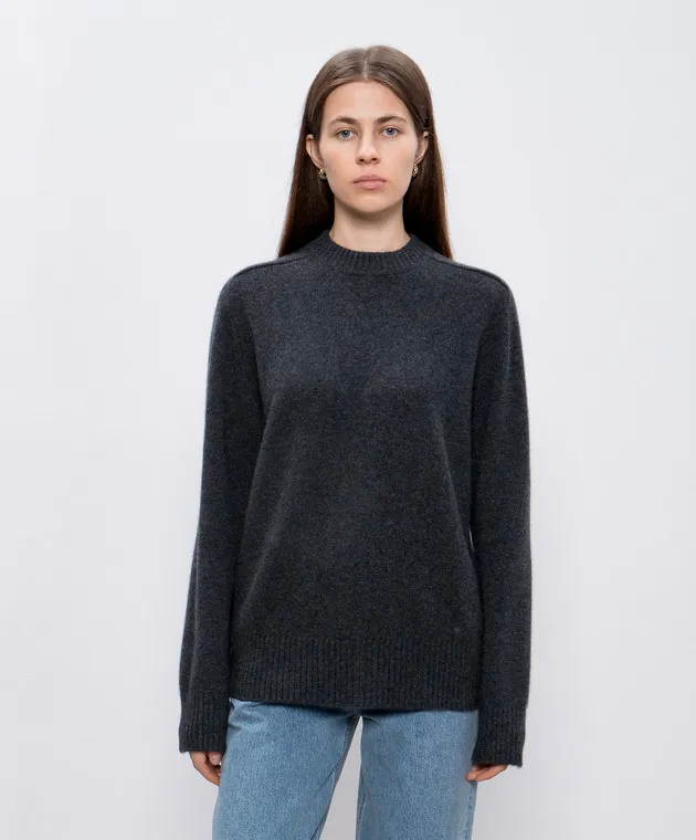 Lou Lou Studio BALTRA gray cashmere sweater