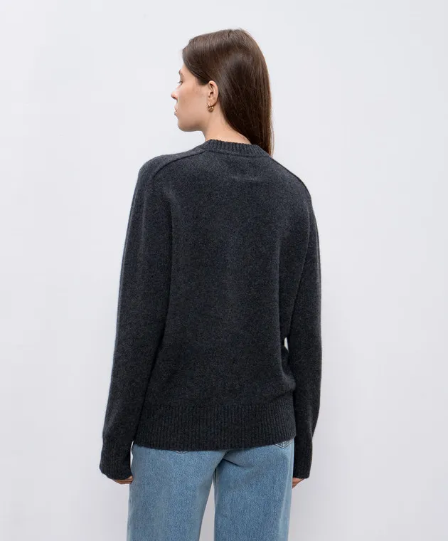 Lou Lou Studio BALTRA gray cashmere sweater