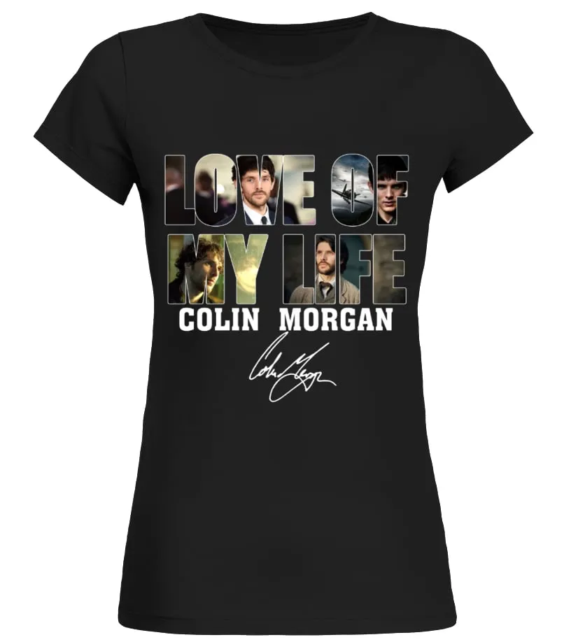 LOVE OF MY LIFE  COLIN MORGAN CAMISETA CUELLO REDONDO MUJER