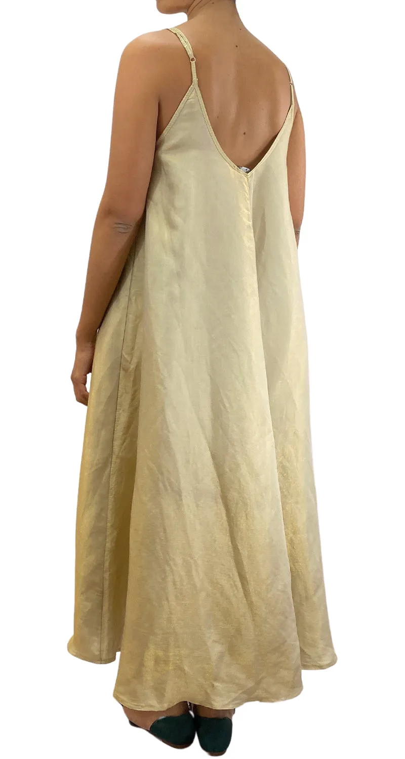 MAGMA Vestido Abito Lungo Nude