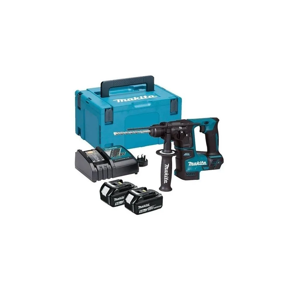 Makita Martillo ligero BL 18V 5.0Ah LXT 17mm DHR171RTJ