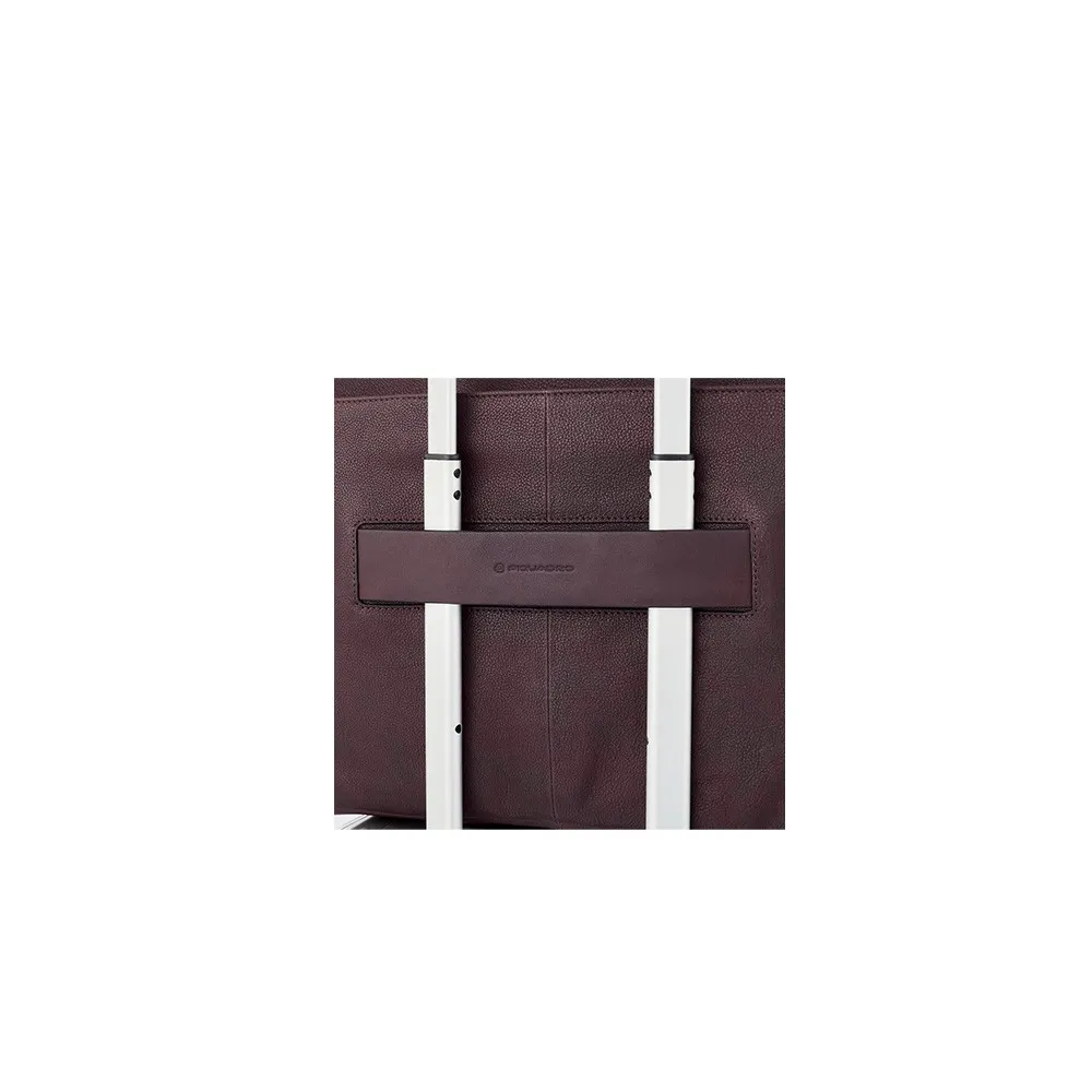 Maletín de Piel Piquadro CA5882W116/M Color Marrón