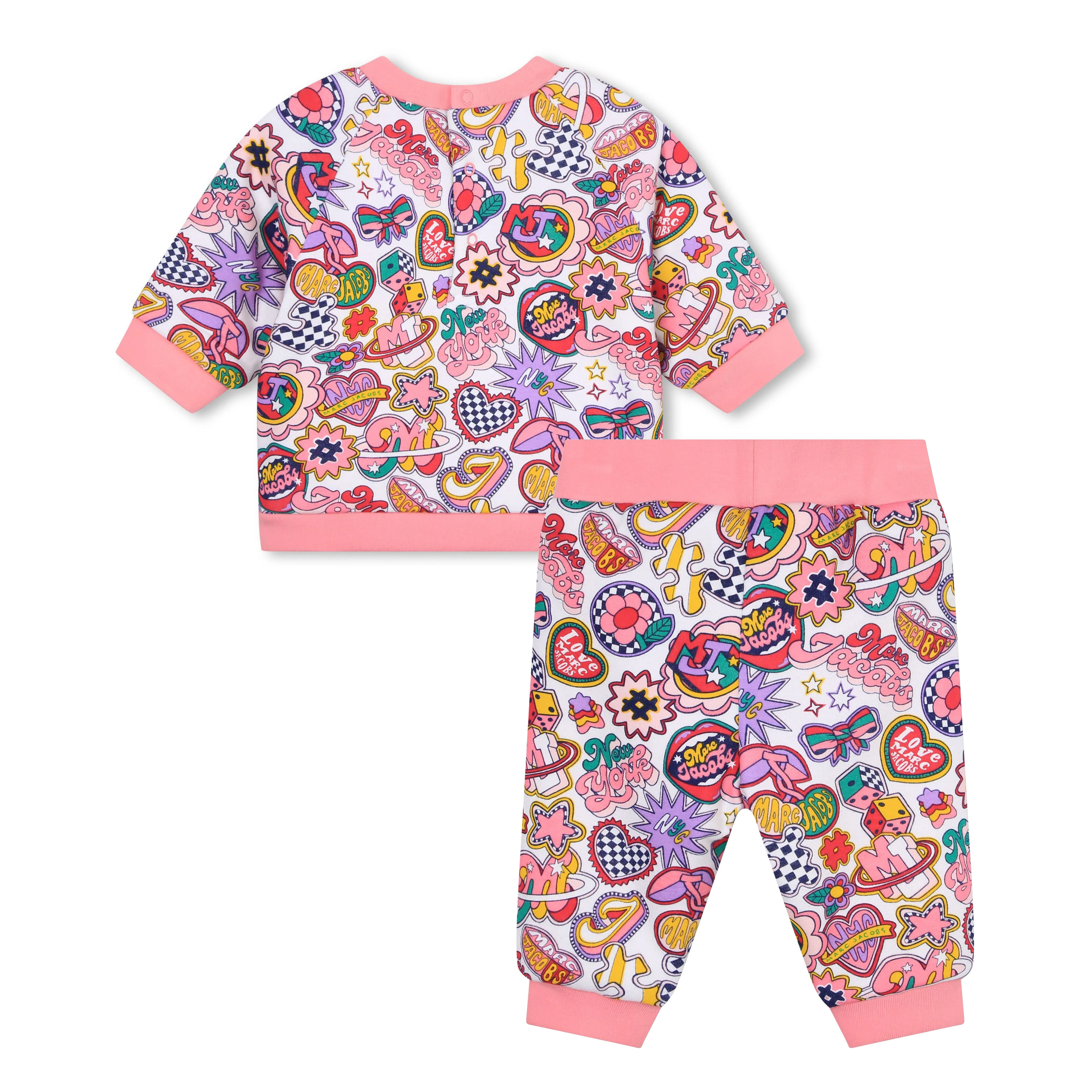 MARC JACOBS Sudadera y pantalón de algodón