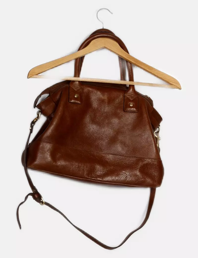 Massimo Dutti Bolso de hombro Piel