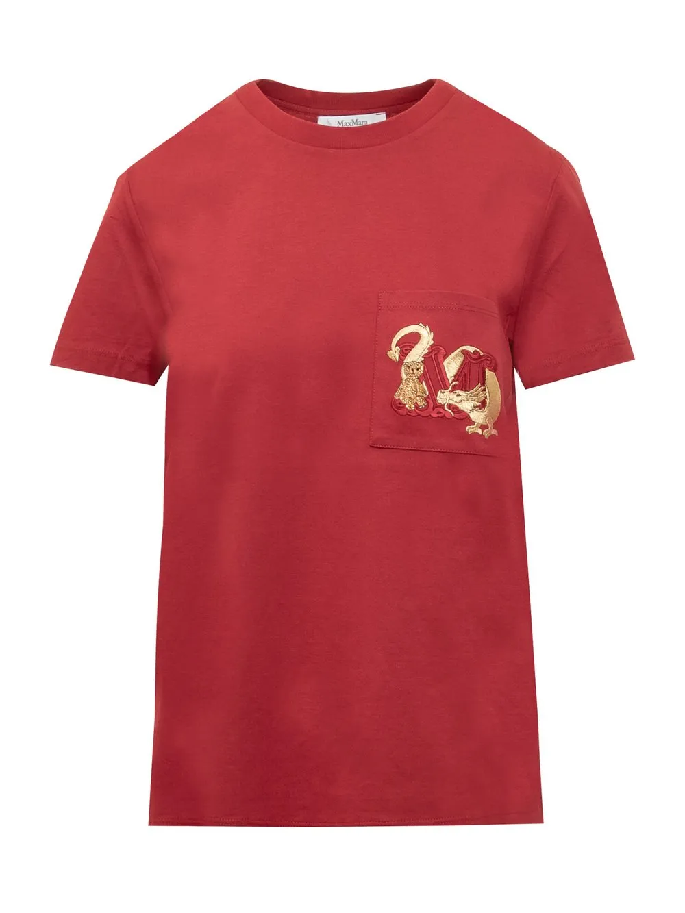 MAX MARA ELMO TSHIRT WITH M MONOGRAM