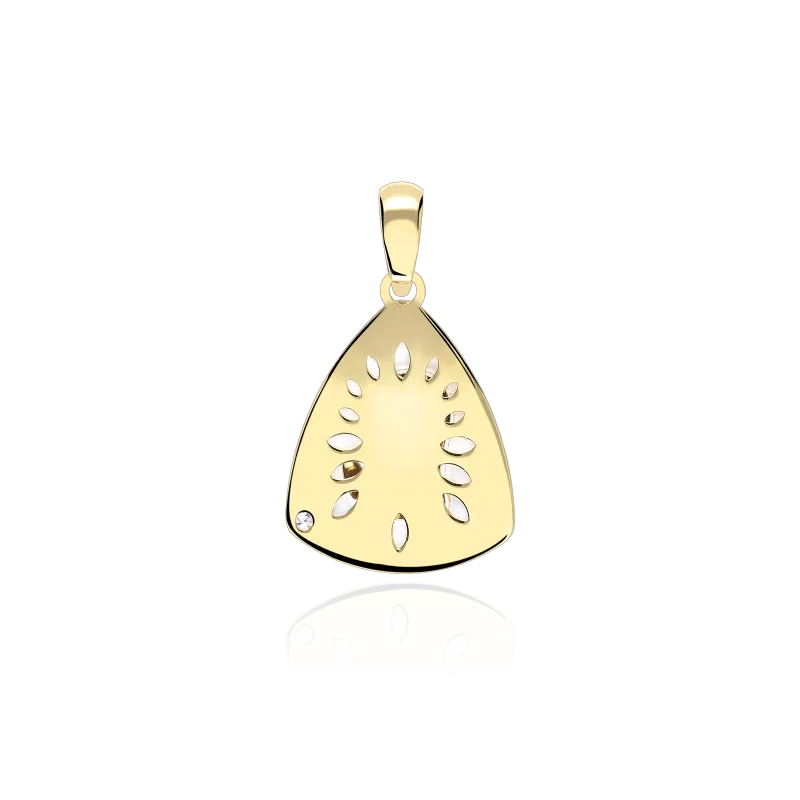 Medalla Virgen Niña Oro 18k