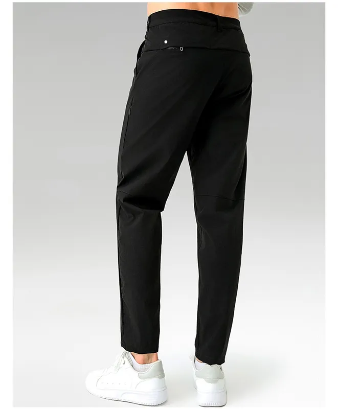 Men jogger pantalones largos comision deportivo atuendo de yoga bolsillos de gimnasio pantalones de chándal pantalones para homb