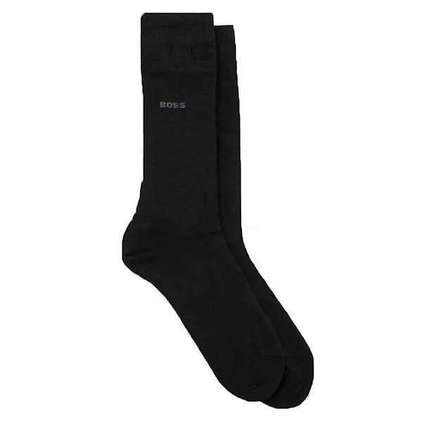 Men's Hugo Boss 2 Pack RS VI Bamboo Black Socks 001 50491196
