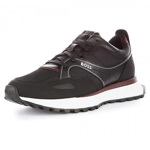 Men's Hugo Boss Jonah_Runn_mxpr_N Black 006 Trainers 50503949