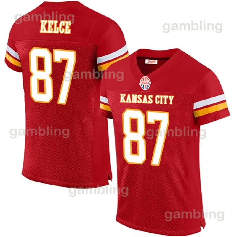 Mens/Jóvenes/Mujeres Jerseys de fútbol personalizados 15 Mahomes Kelce Noah Gray 52 Creed 25 Clyde 8 Justyn 56 George 35 Christi