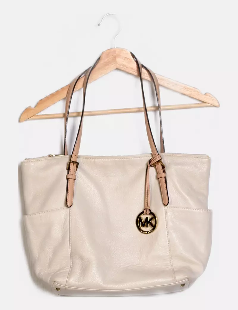 Michael Kors Bolso tote blanco