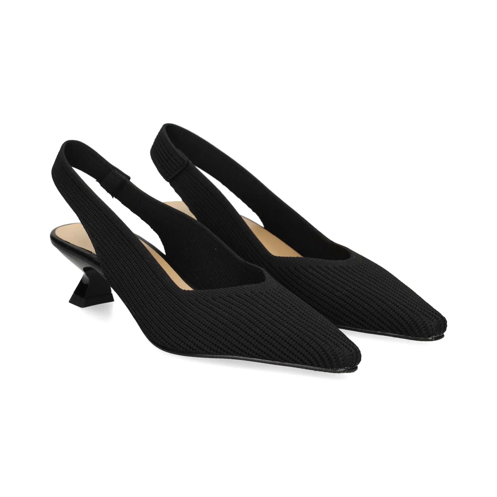 MISS ELASTIC Zapatos de tacón bajo 05 NEGRO