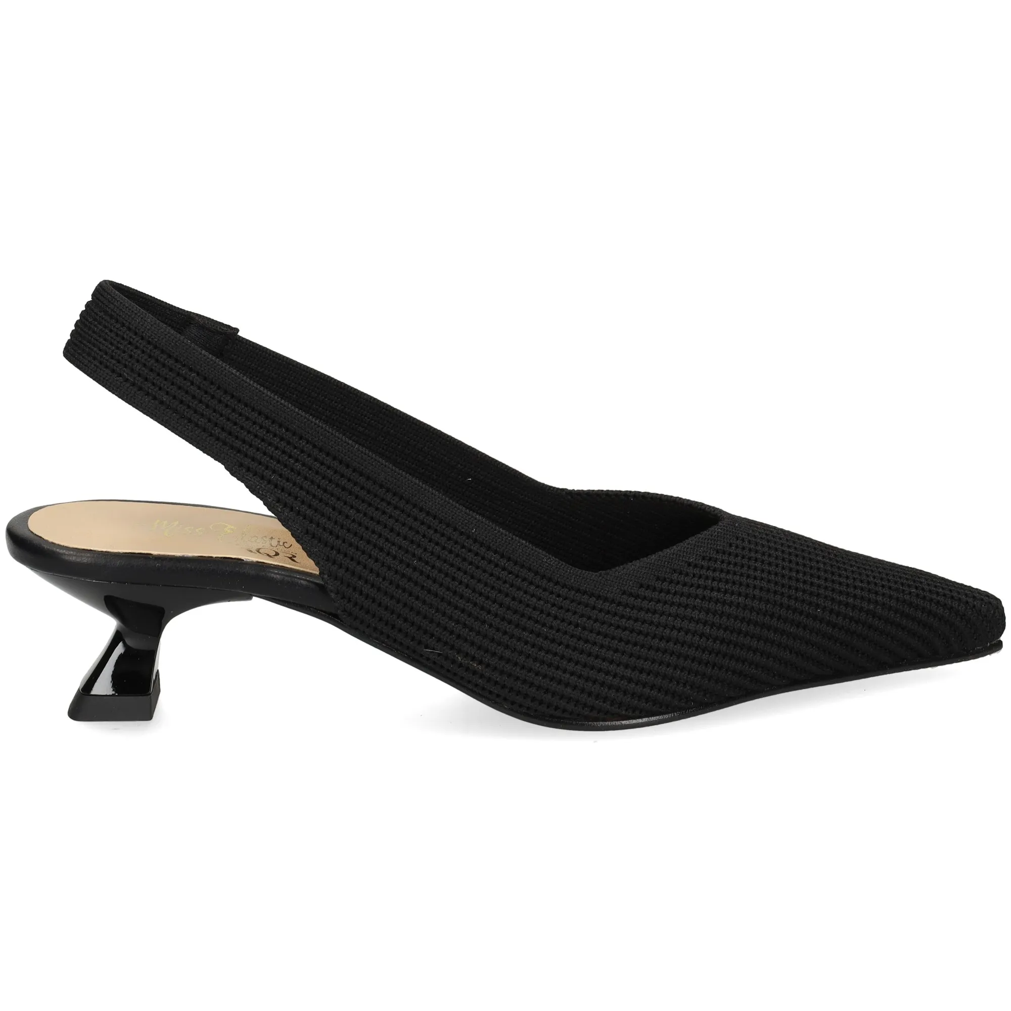 MISS ELASTIC Zapatos de tacón bajo 05 NEGRO
