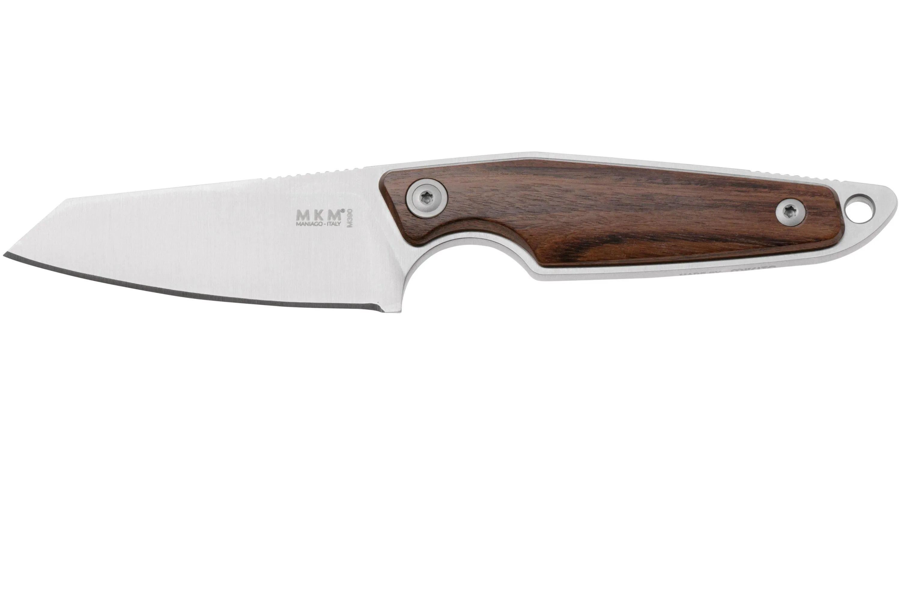 MKM MAKRO 2 SHEEPFOOT MKMA02S SANTOS WOOD, CUCHILLO FIJO, DISEñO JESPER VOXNAES