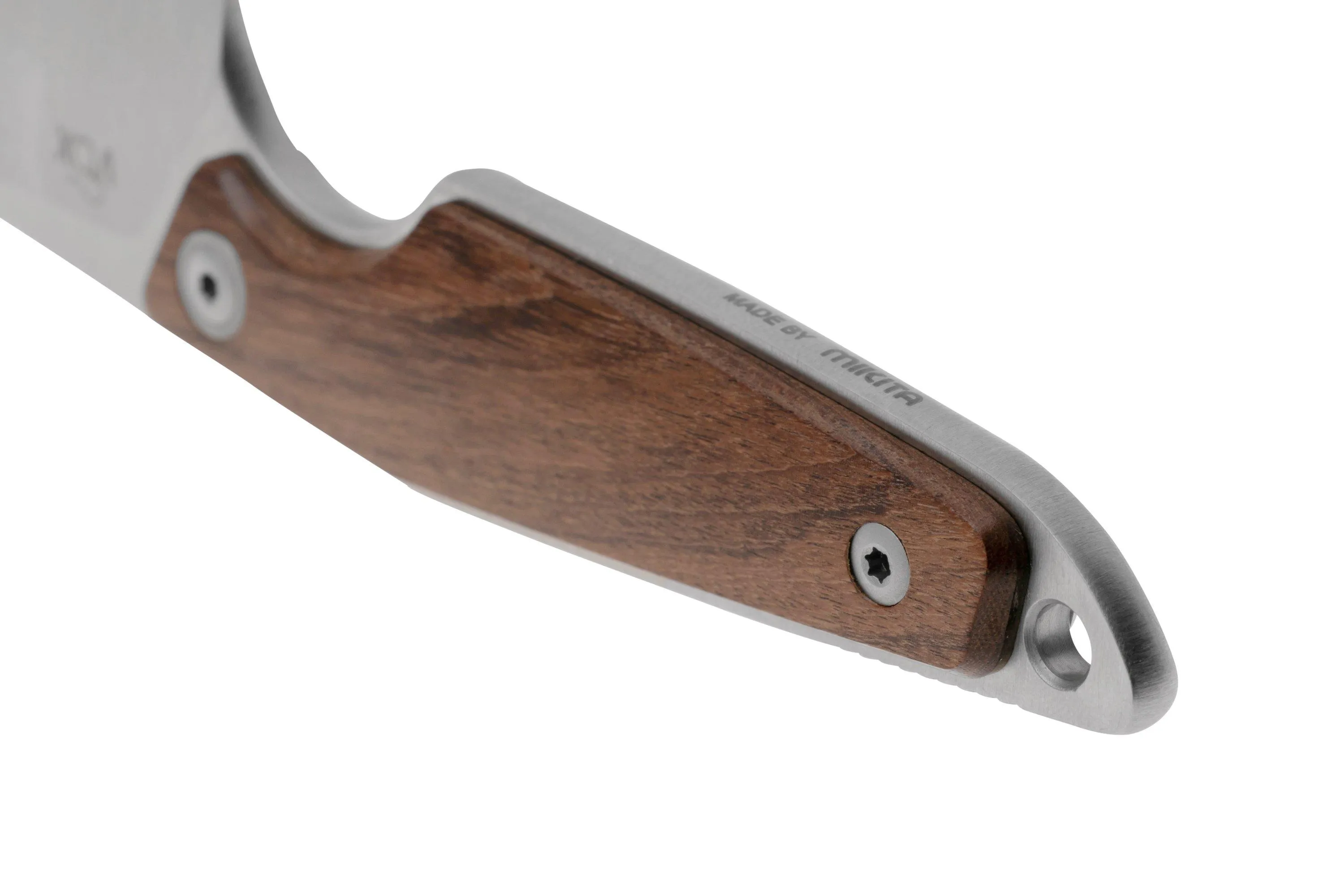 MKM MAKRO 2 SHEEPFOOT MKMA02S SANTOS WOOD, CUCHILLO FIJO, DISEñO JESPER VOXNAES