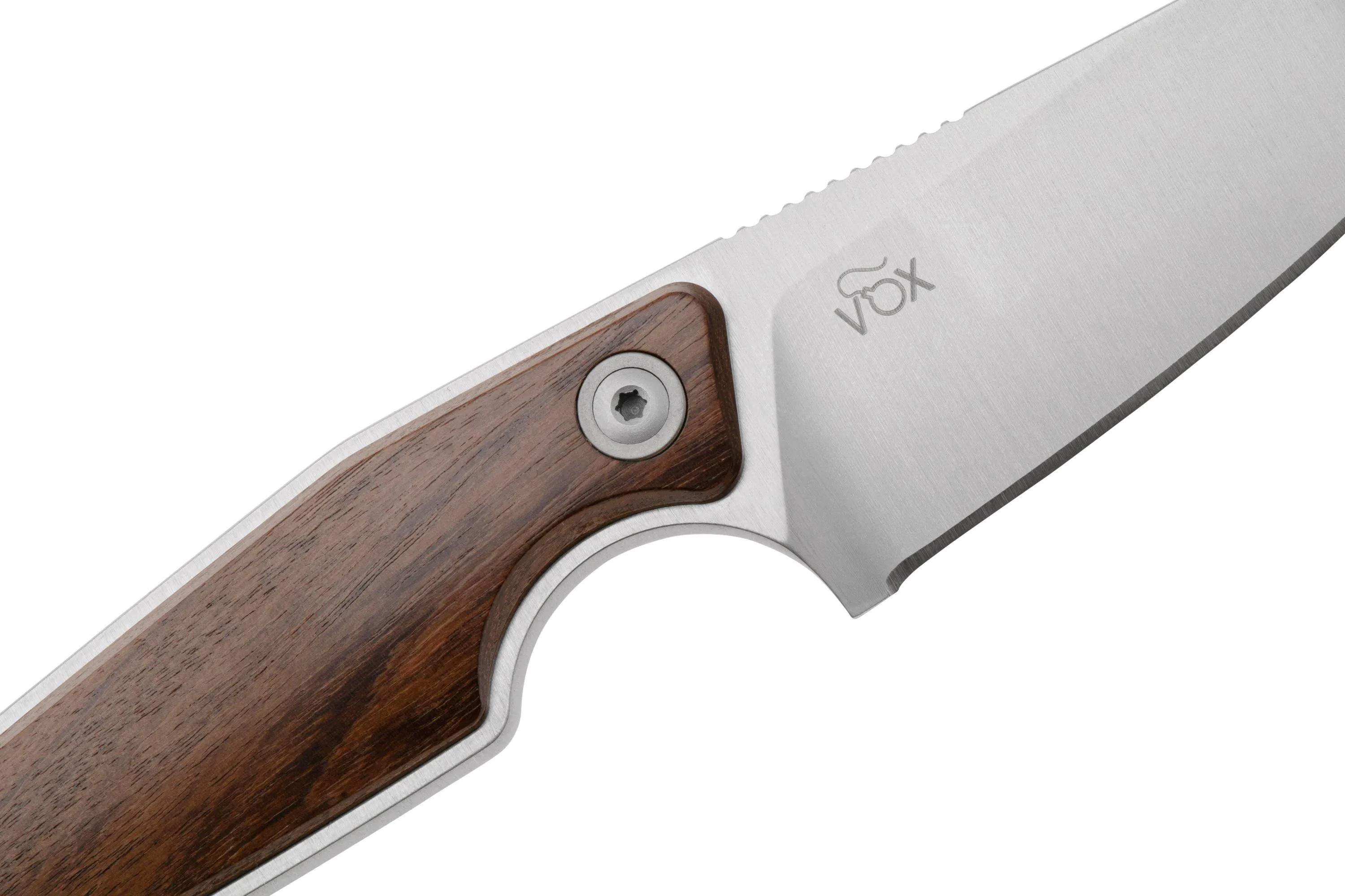 MKM MAKRO 2 SHEEPFOOT MKMA02S SANTOS WOOD, CUCHILLO FIJO, DISEñO JESPER VOXNAES