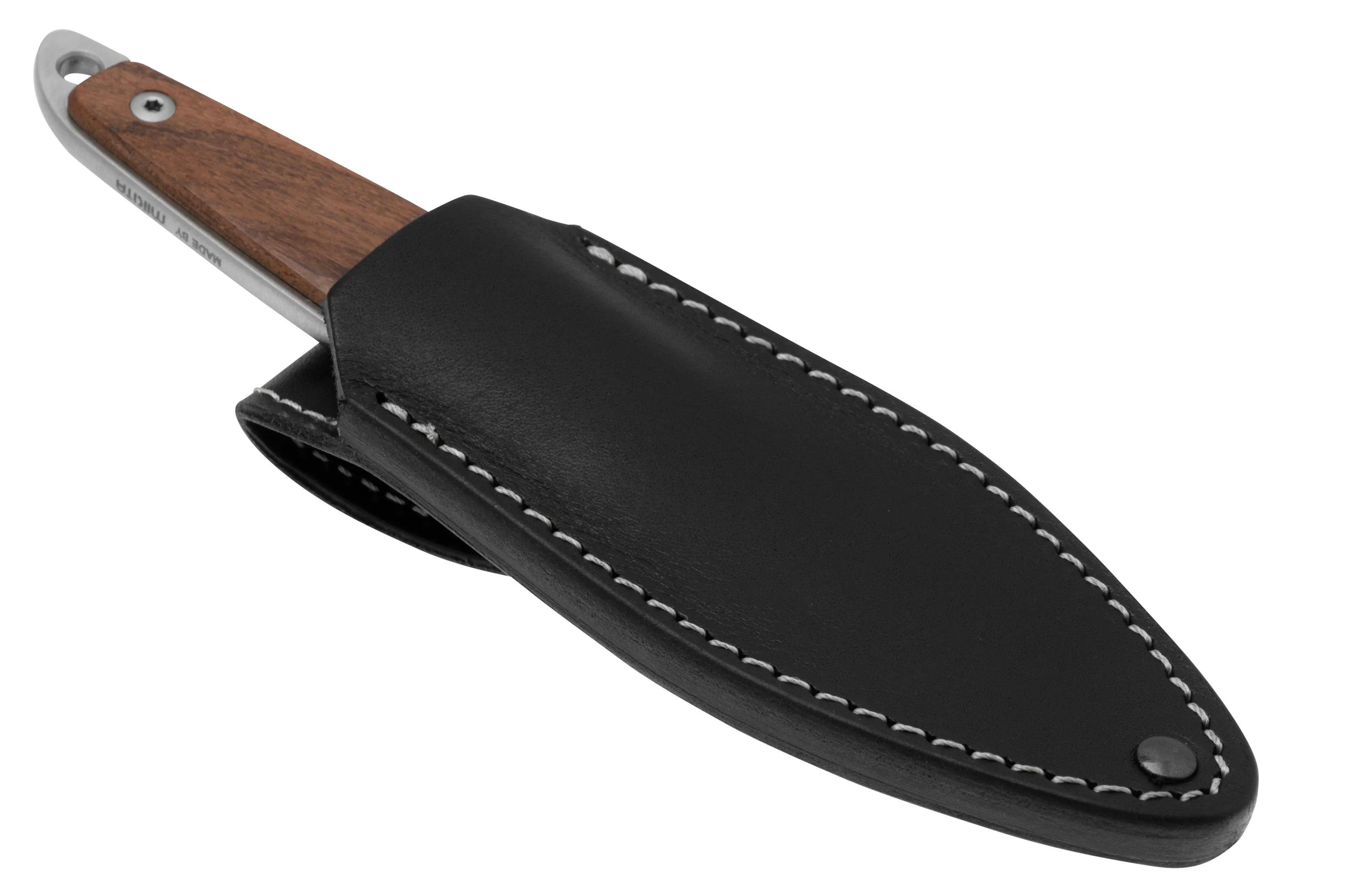 MKM MAKRO 2 SHEEPFOOT MKMA02S SANTOS WOOD, CUCHILLO FIJO, DISEñO JESPER VOXNAES