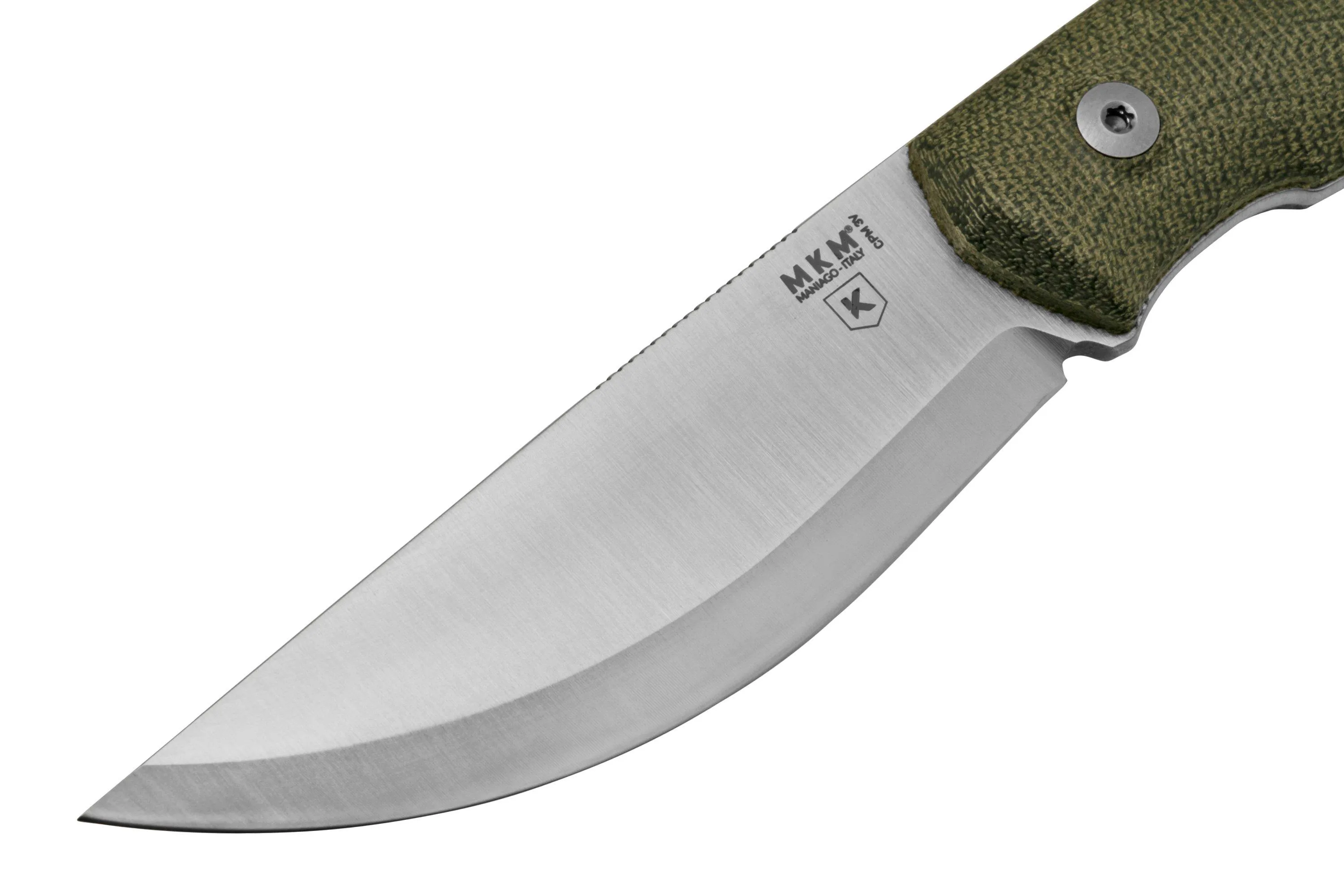 MKM Normar CPM 3V Green Micarta, Knivesandtools Exclusive, cuchillo de bushcraft