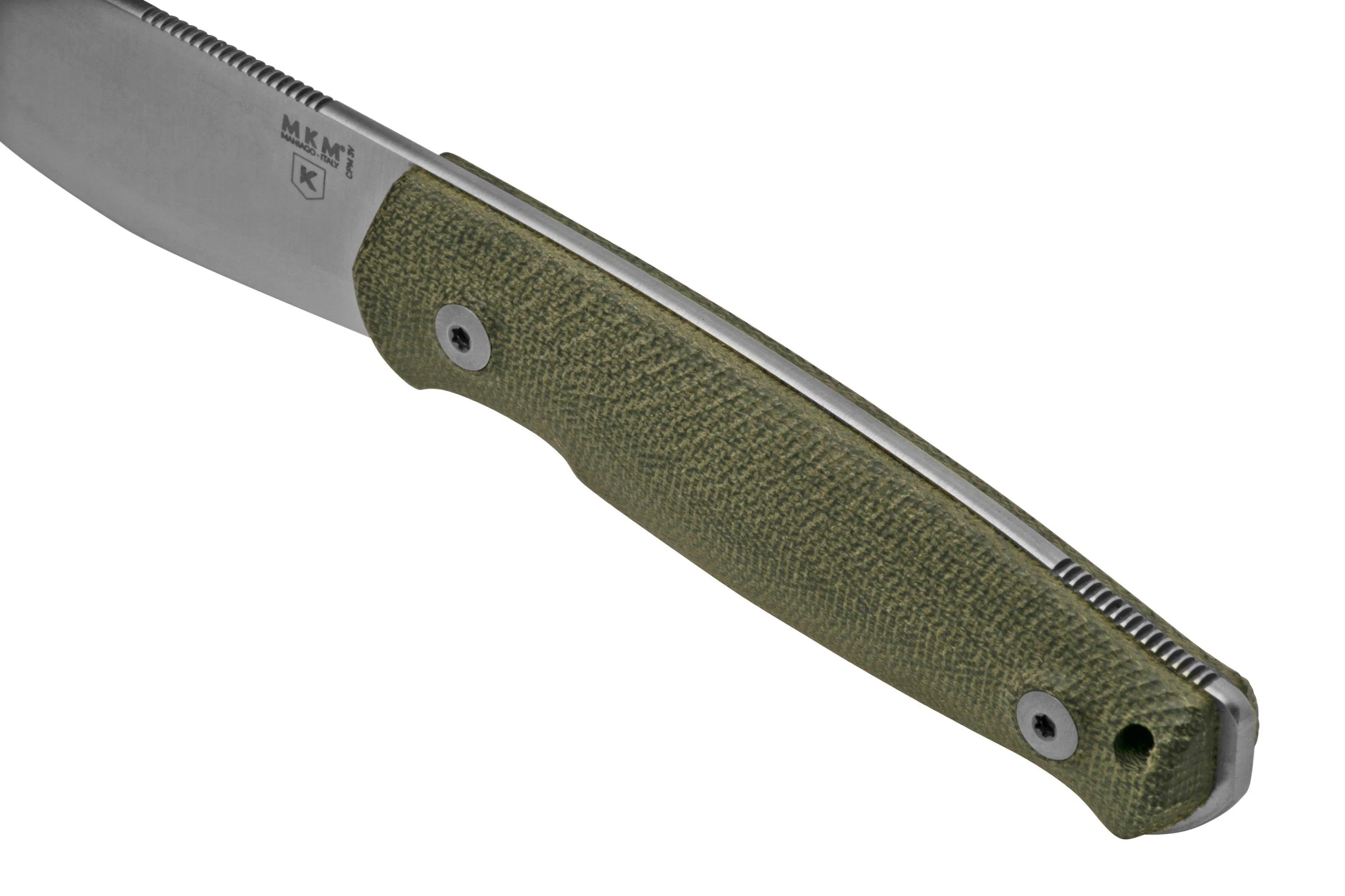 MKM Normar CPM 3V Green Micarta, Knivesandtools Exclusive, cuchillo de bushcraft