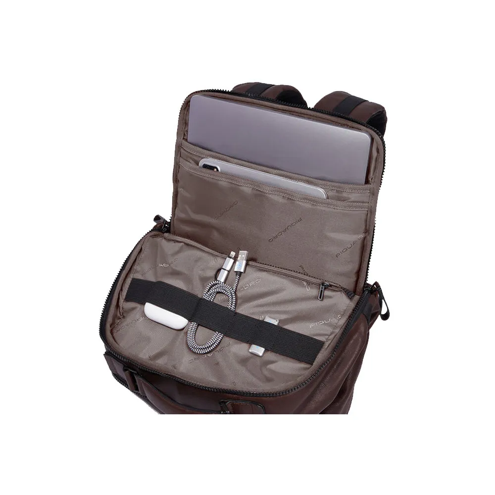 Mochila de Piel Piquadro CA4818AP/TM Color Marrón