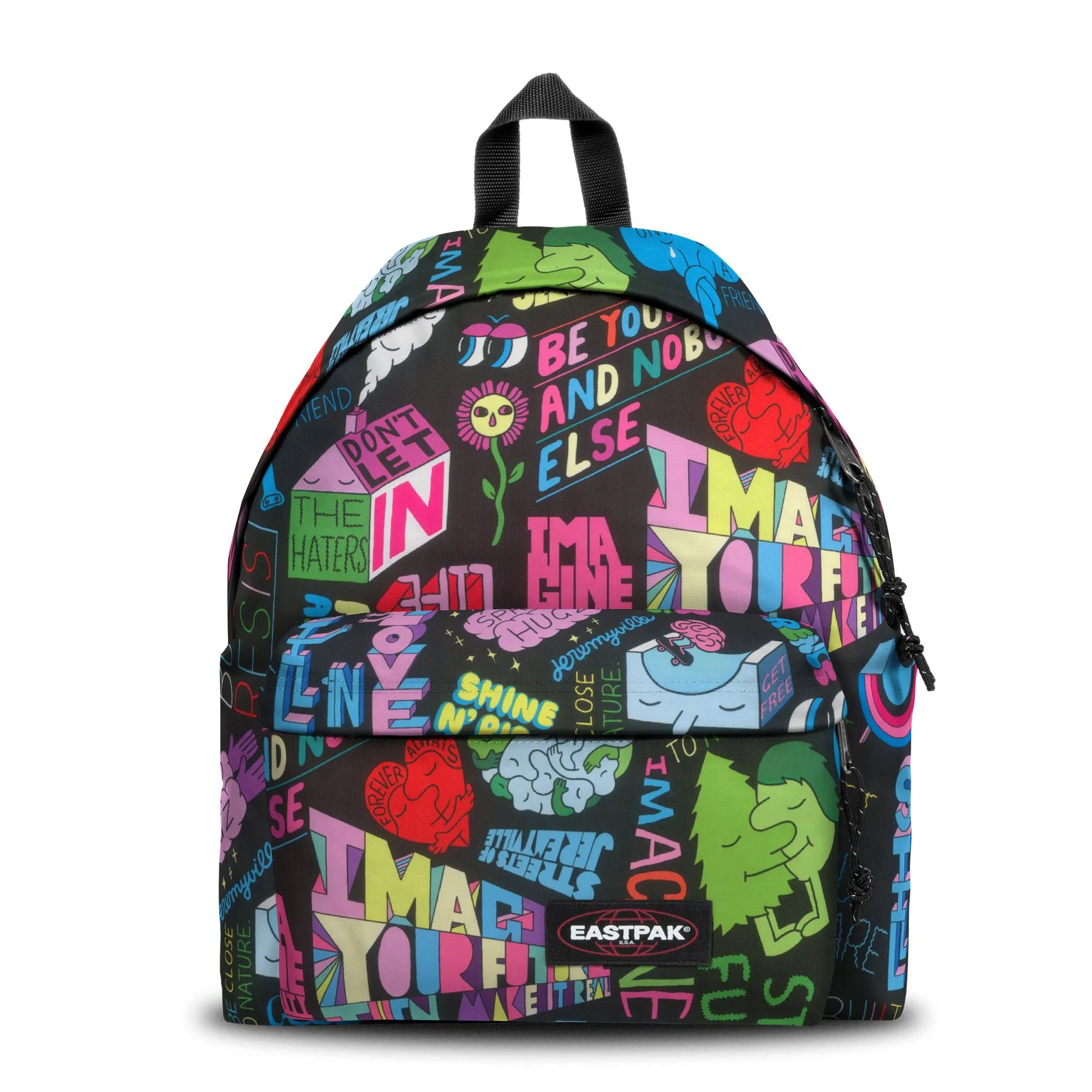 MOCHILA EASTPAK Padded Pak’r® 24 litros EK620U76 Jeremyville Print multicolor