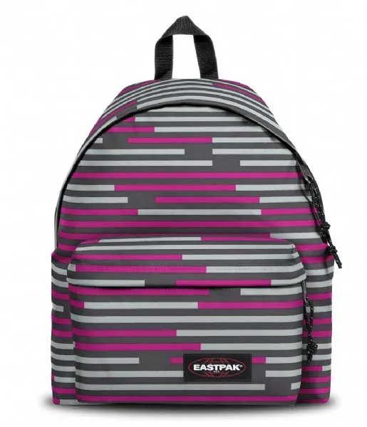 MOCHILA EASTPAK PADDED PAK’R® EK62056T SLINES COLOR LINEAS MORADAS Y GRISES