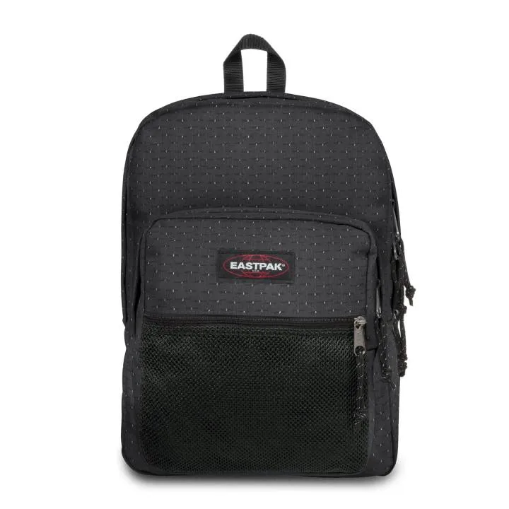 MOCHILA EASTPAK Pinnacle Triple 38 litros EK06039T Stitch Dot gris oscura con puntos blancos