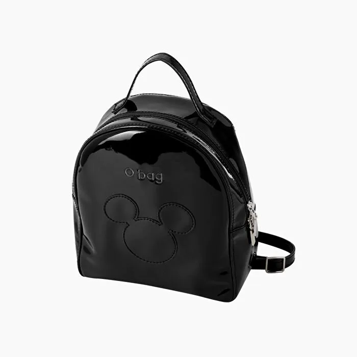 Mochilla de pintura laserada mickey negra O bag ivy