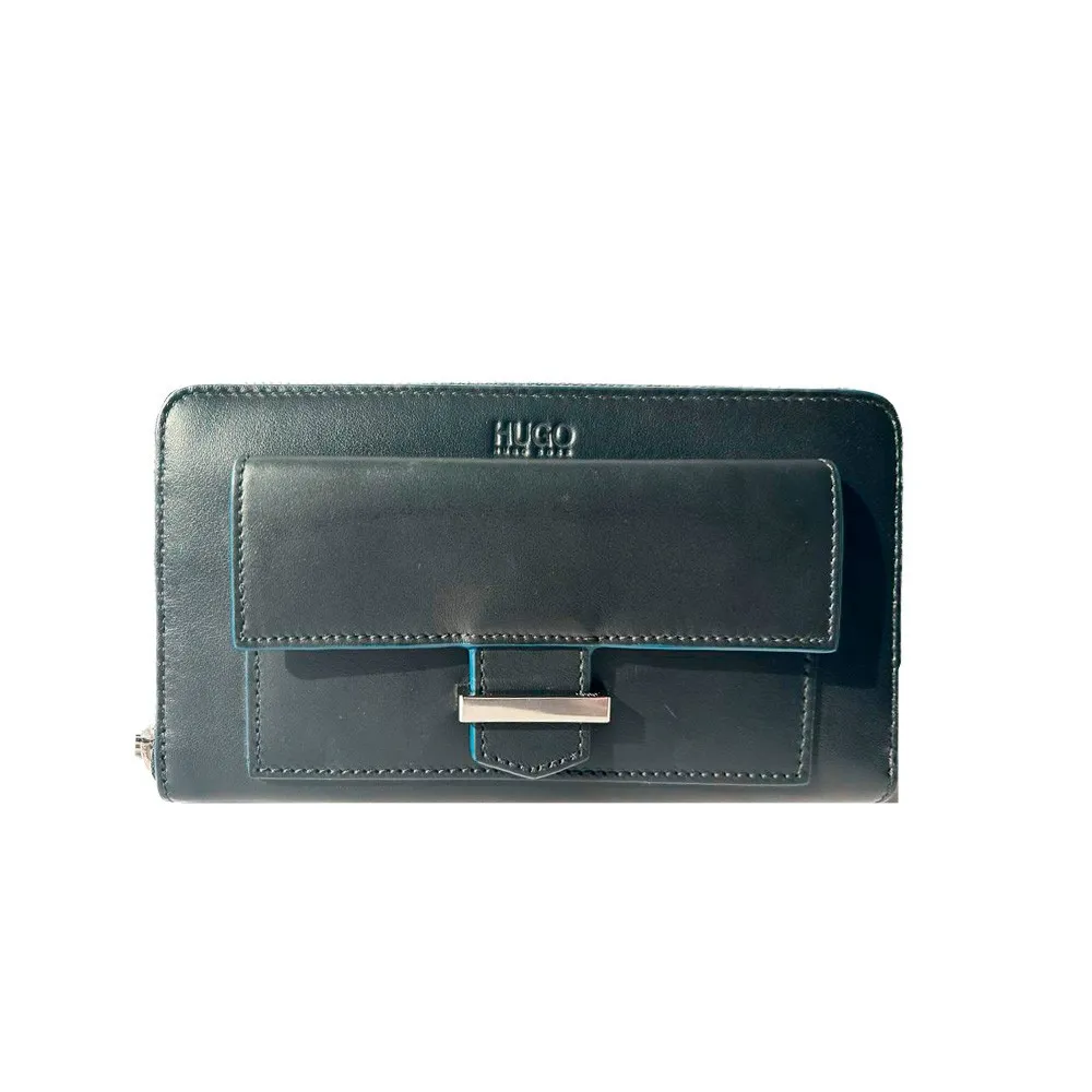 MONEDERO DE PIEL HUGO BOSS PHILOM 50328705 COLOR NEGRO