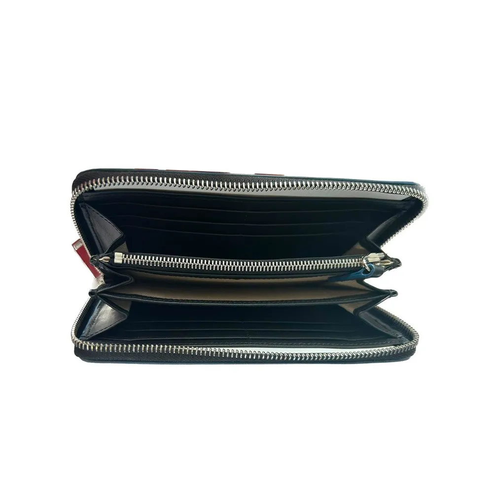 MONEDERO DE PIEL HUGO BOSS PHILOM 50328705 COLOR NEGRO