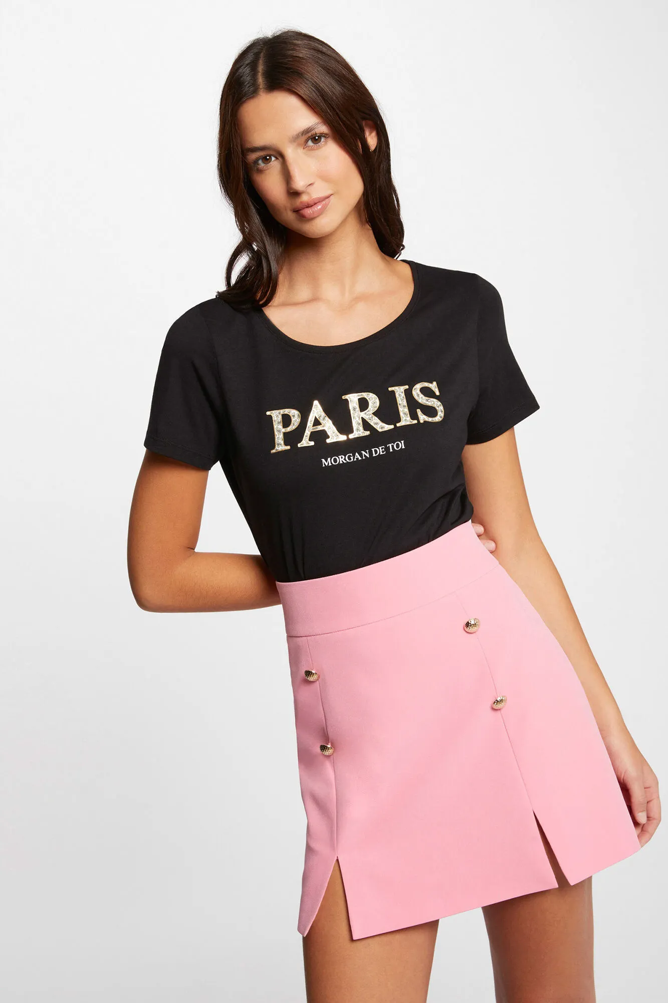 Morgan Camiseta con mensaje