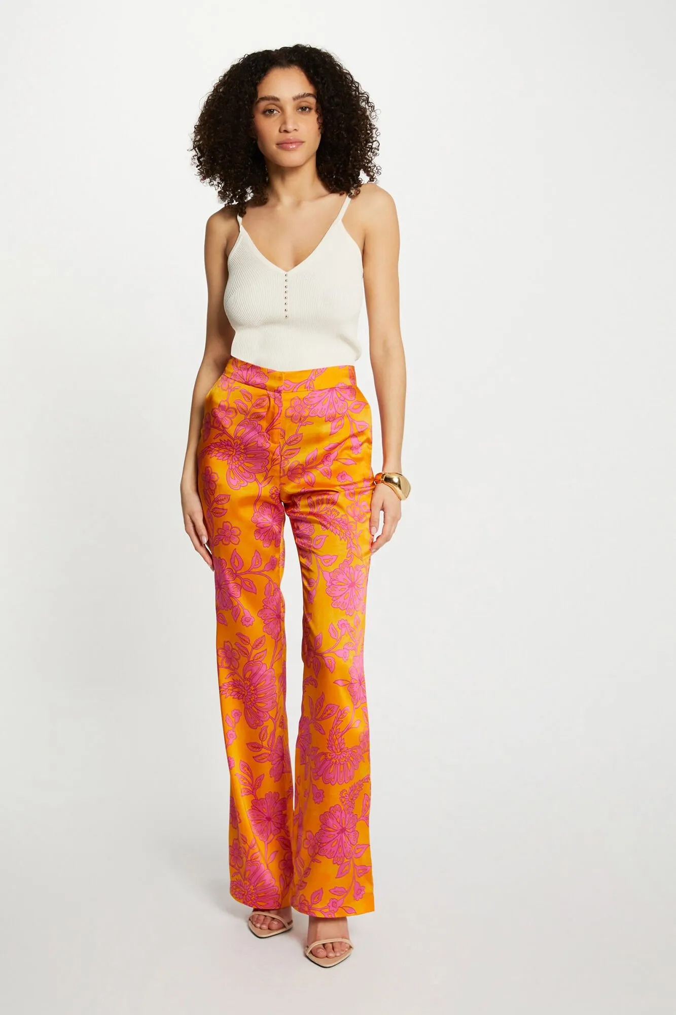 Morgan Pantalón ajustado estampado