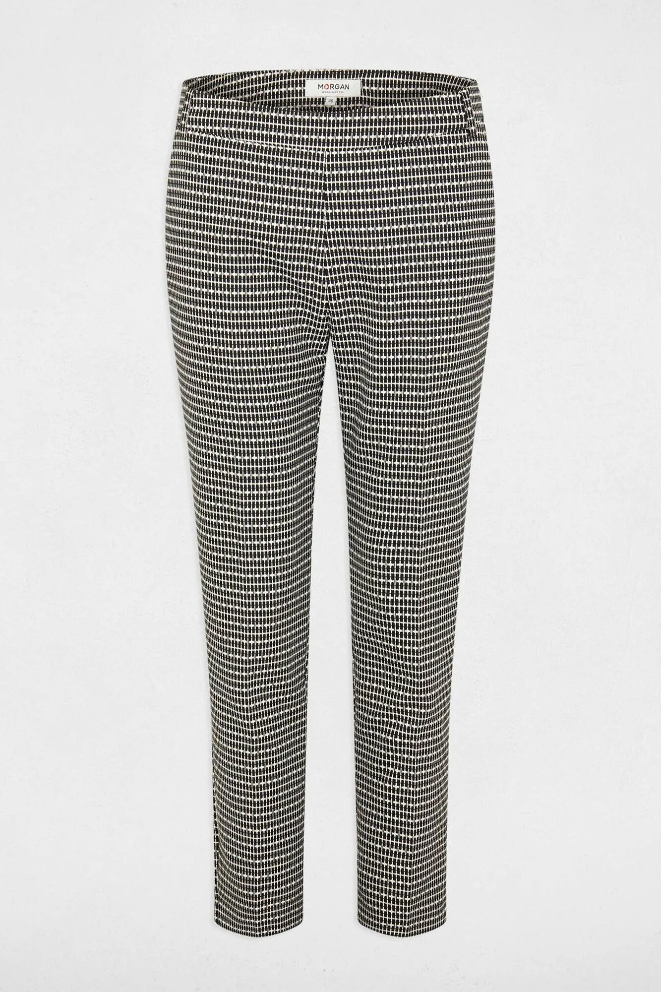 Morgan Pantalón cigarette estampado