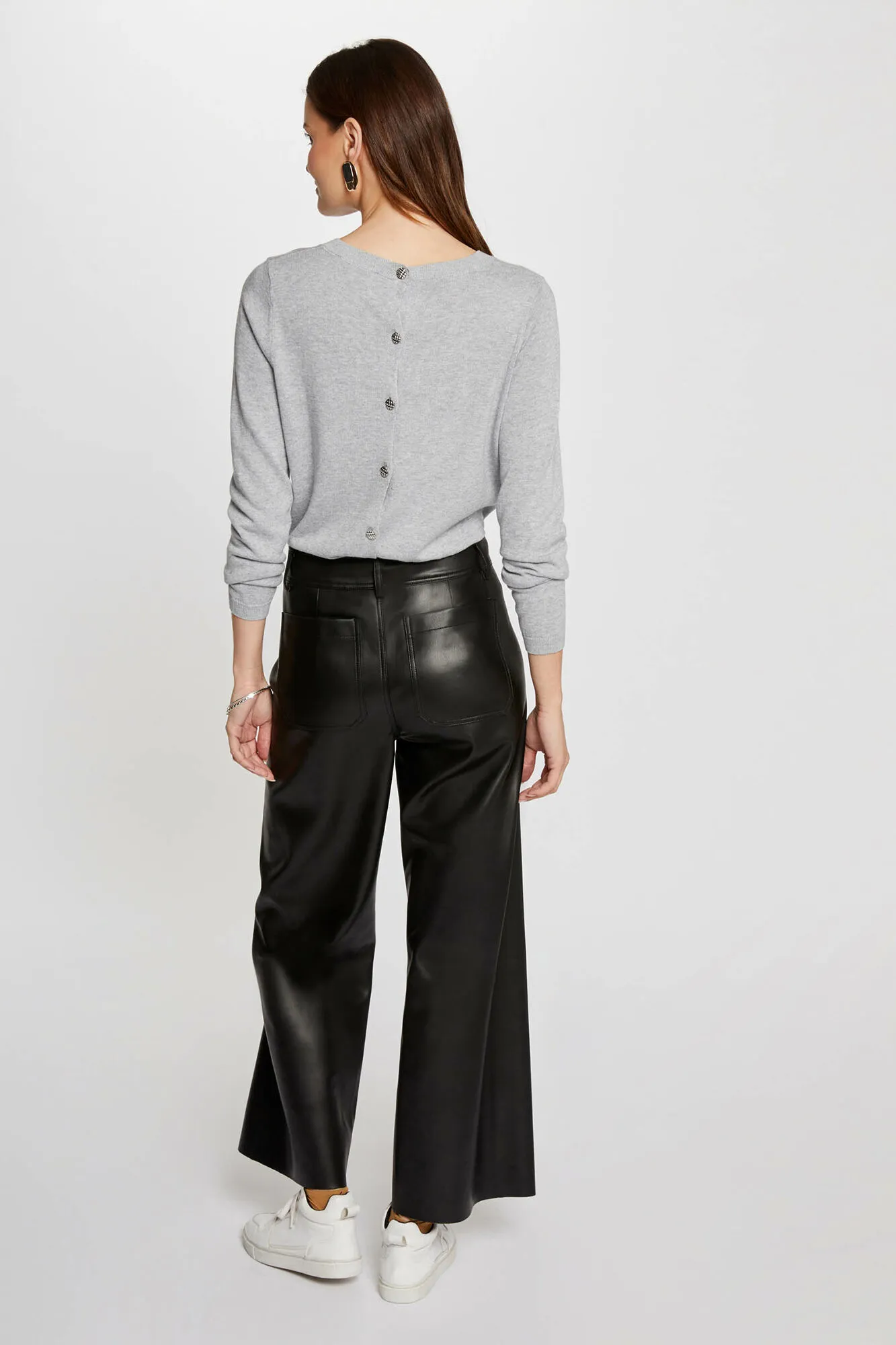Morgan Pantalón cuero sintético