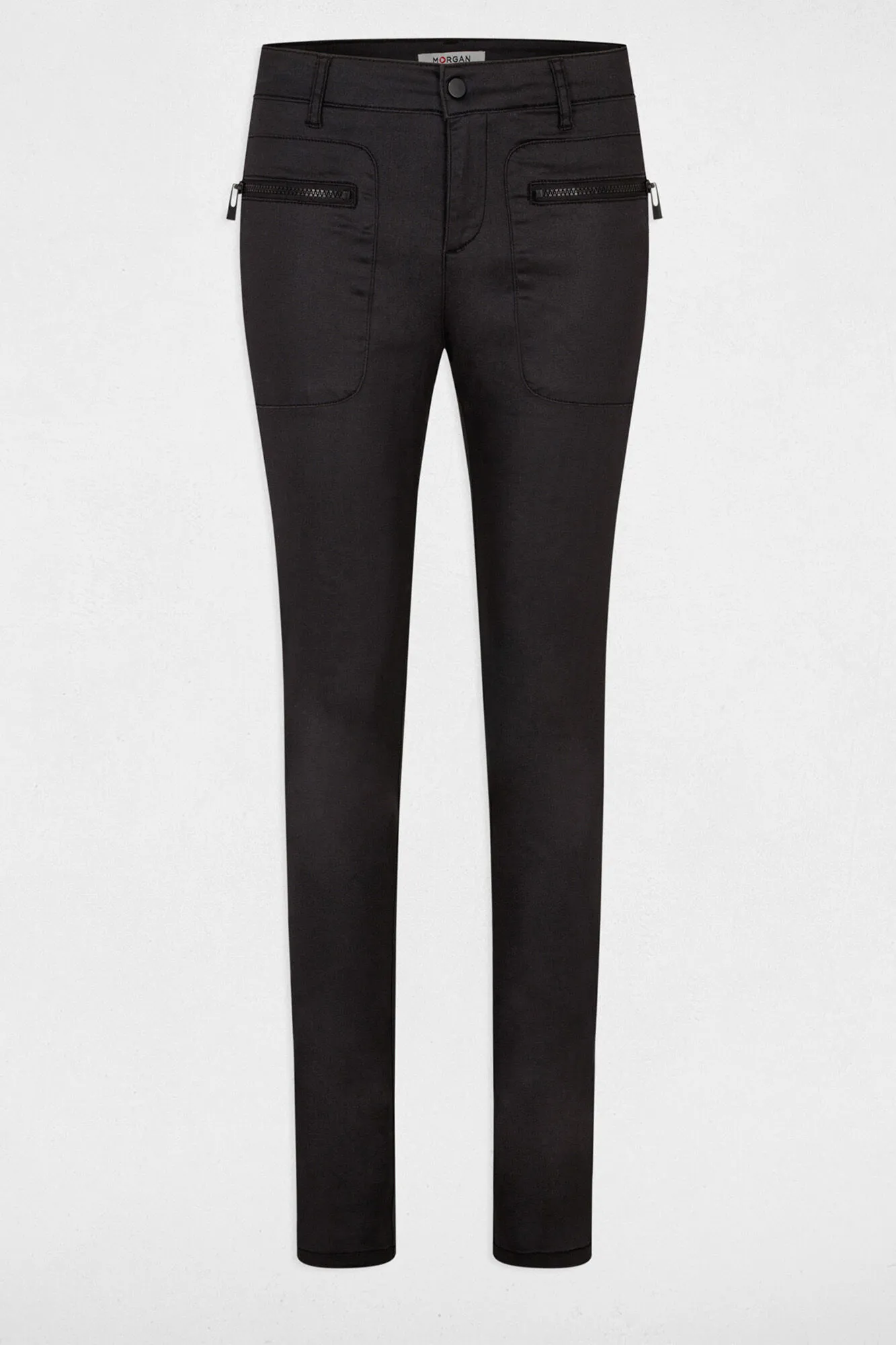 Morgan Pantalón skinny efecto mojado