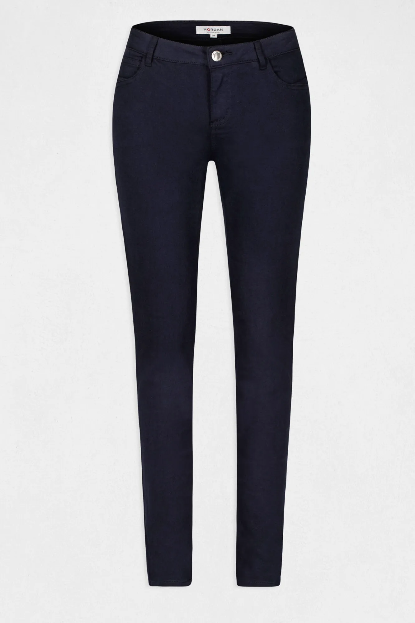 Morgan Pantalón skinny talle bajo