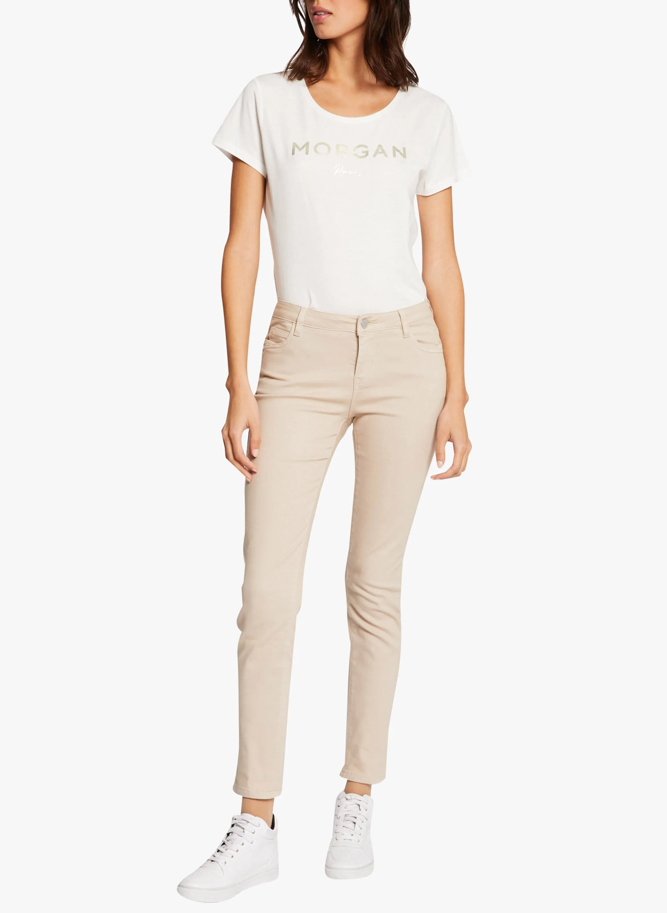 MORGAN PETRA1  VAQUERO SLIM EN BEIGE