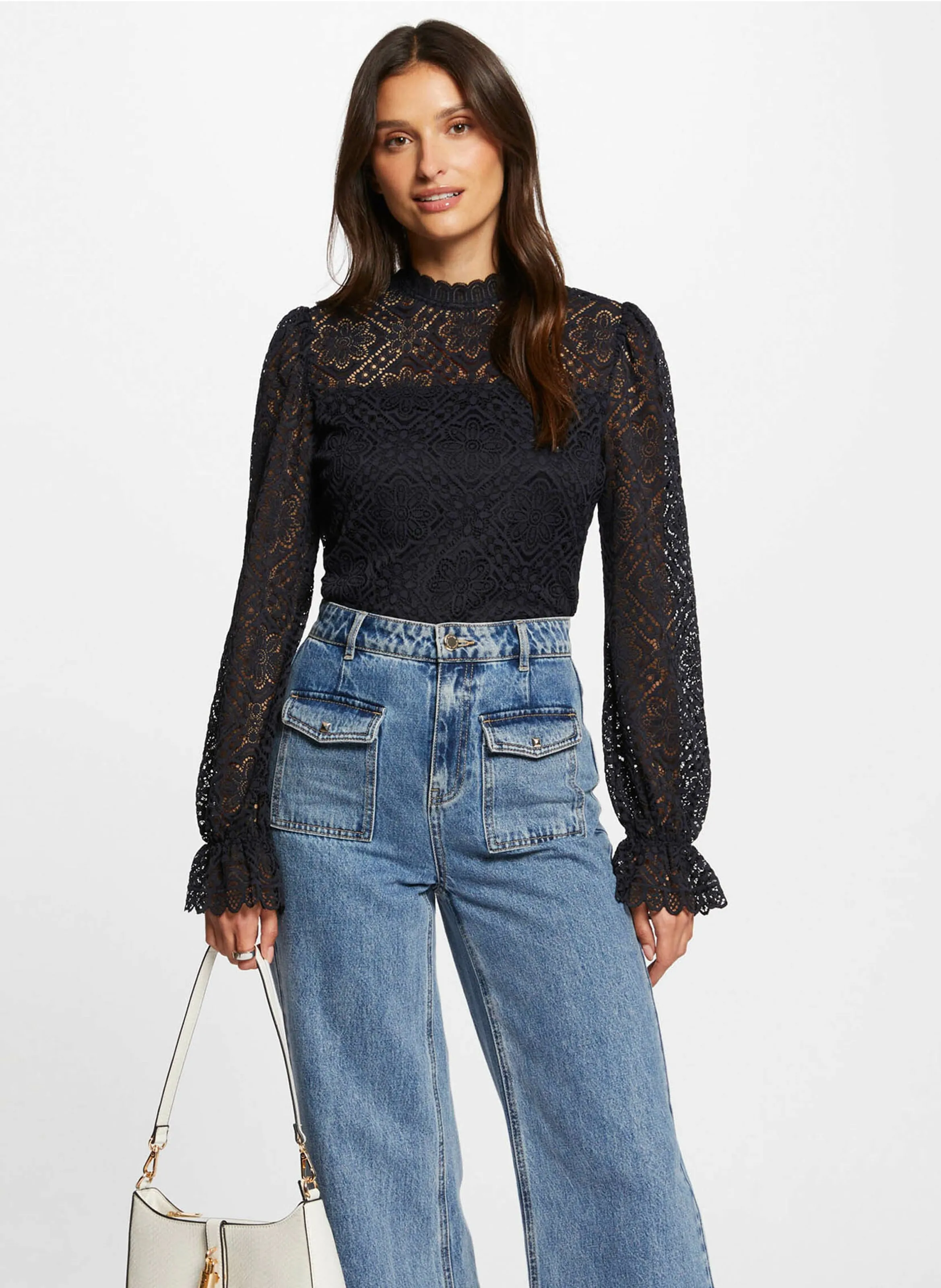 MORGAN TYRIA  TOP EN AZUL