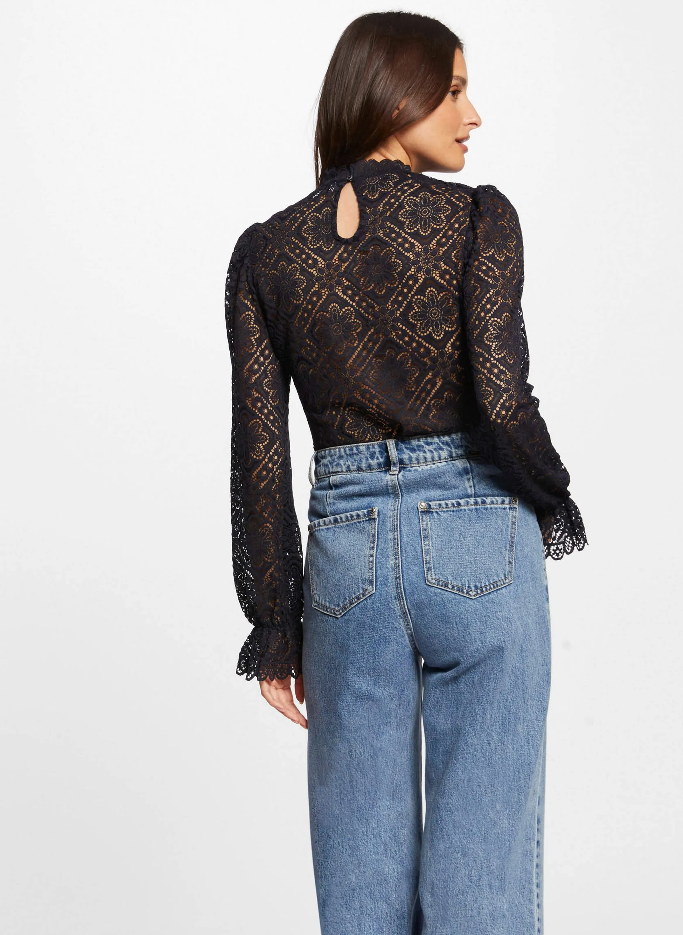 MORGAN TYRIA  TOP EN AZUL